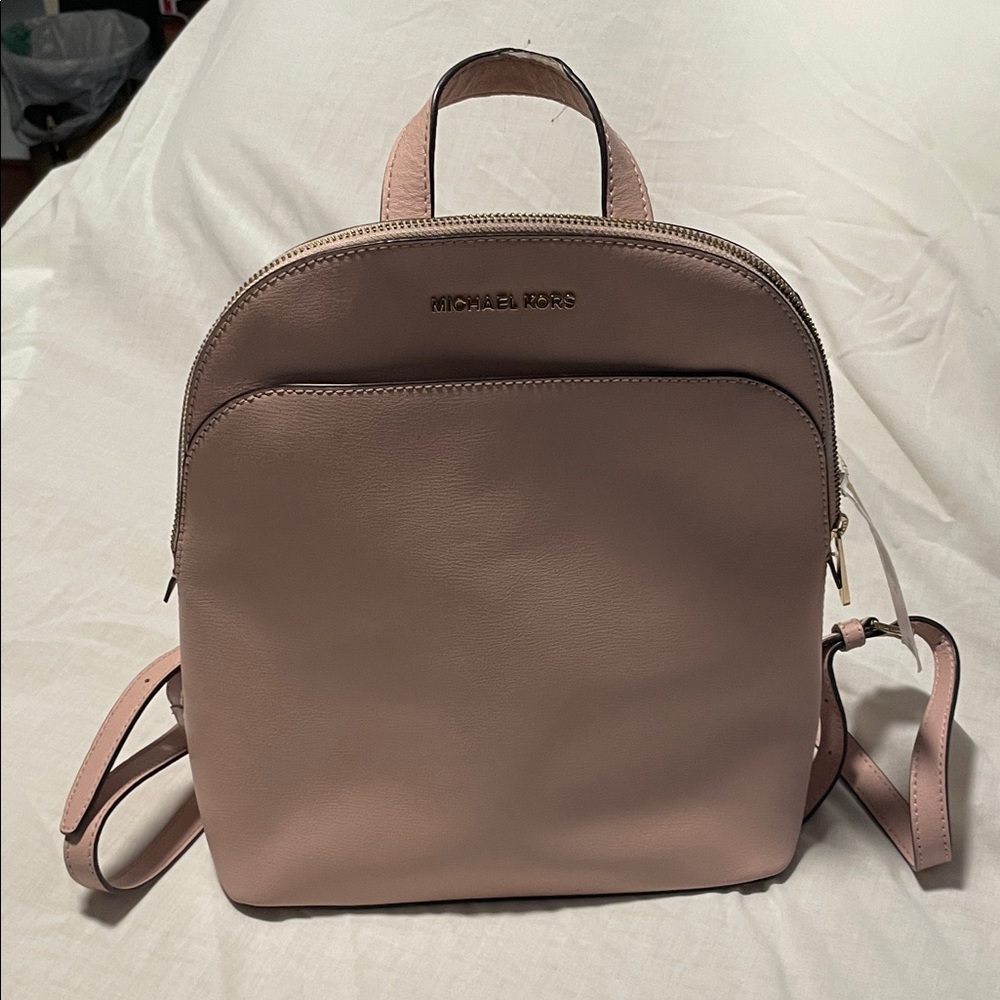 Michael Kors Blush Pink Backpack Purse Has Flaws Cute Bag Read Description